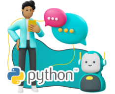 Умный чат-бот на Python - Школа программирования для детей, компьютерные курсы для школьников, начинающих и подростков - KIBERone г. Оренбург