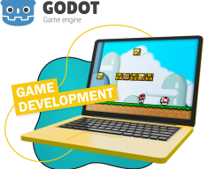 Godot.  Основа создания легендарных игр - КИБЕРшкола программирования для детей, компьютерные курсы для школьников, начинающих и подростков - KIBERone г. Оренбург