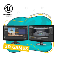 Unreal Engine 4. Игровой движок - КИБЕРшкола программирования для детей, компьютерные курсы для школьников, начинающих и подростков - KIBERone г. Оренбург