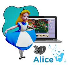 Alice 3d - КИБЕРшкола программирования для детей, компьютерные курсы для школьников, начинающих и подростков - KIBERone г. Оренбург