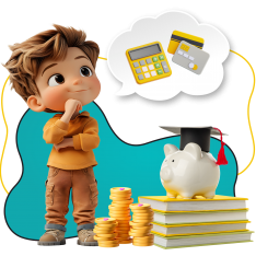 Финансовый интеллект вместе KIBERone - КИБЕРшкола программирования для детей, компьютерные курсы для школьников, начинающих и подростков - KIBERone г. Оренбург