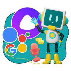 Голосовой помощник Алиса - КИБЕРшкола программирования для детей, компьютерные курсы для школьников, начинающих и подростков - KIBERone г. Оренбург