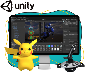 Мир трехмерных игр на Unity 3D - Школа программирования для детей, компьютерные курсы для школьников, начинающих и подростков - KIBERone г. Оренбург